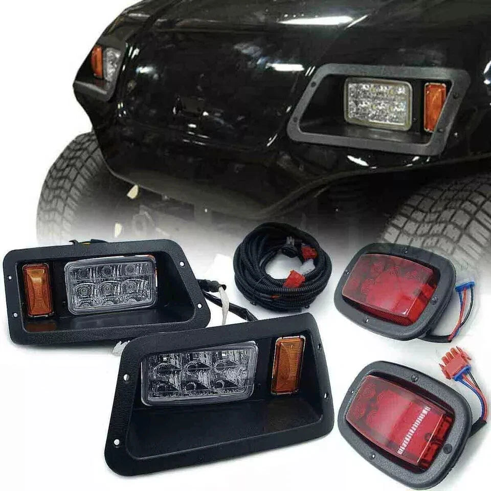 LED Headlight Tail Light for Yamaha Golf Cart G14 G22 (1995–2007) 12V