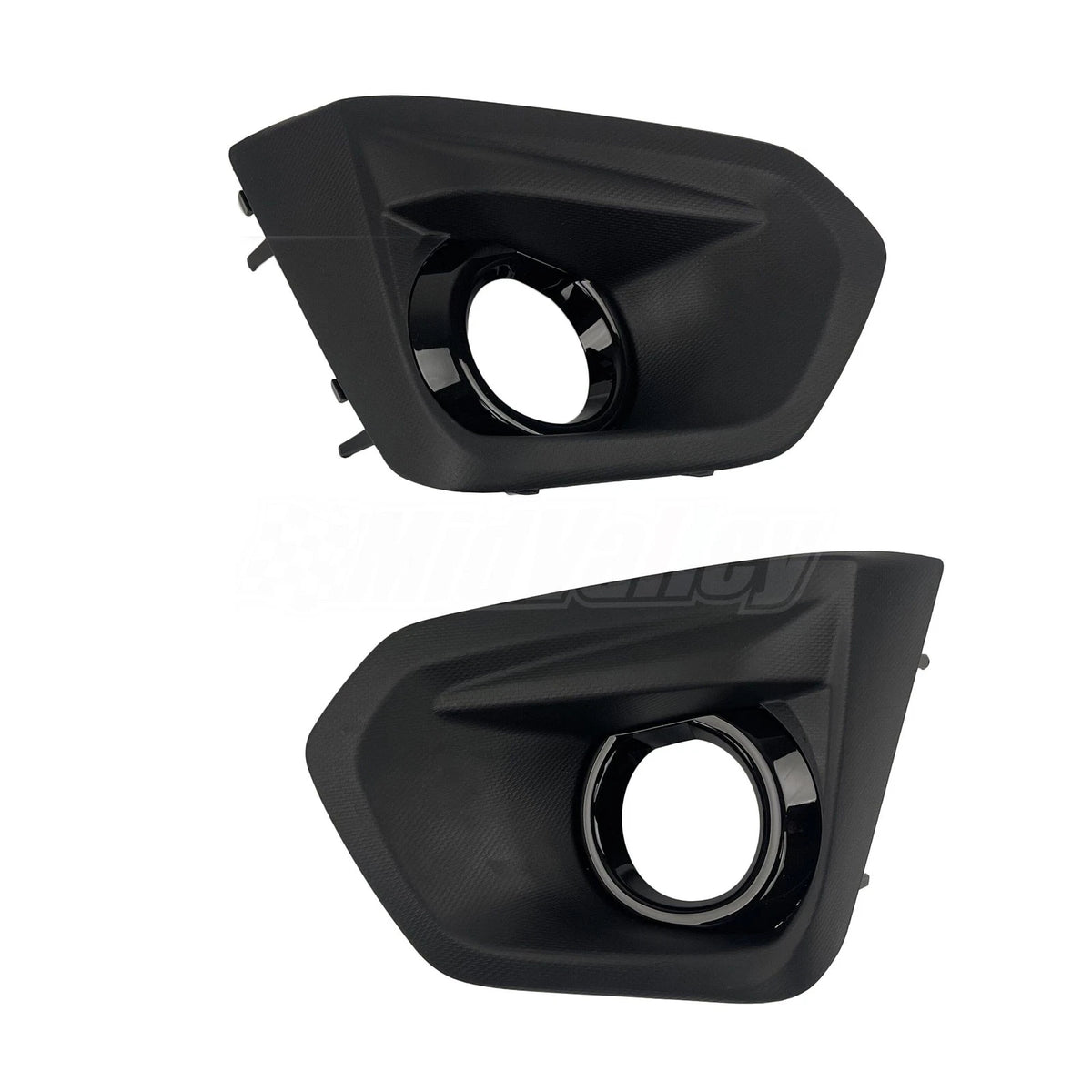 Set of 2 Fog Light Bezels for Subaru Impreza (2012–2014) - Glossy Black Trim