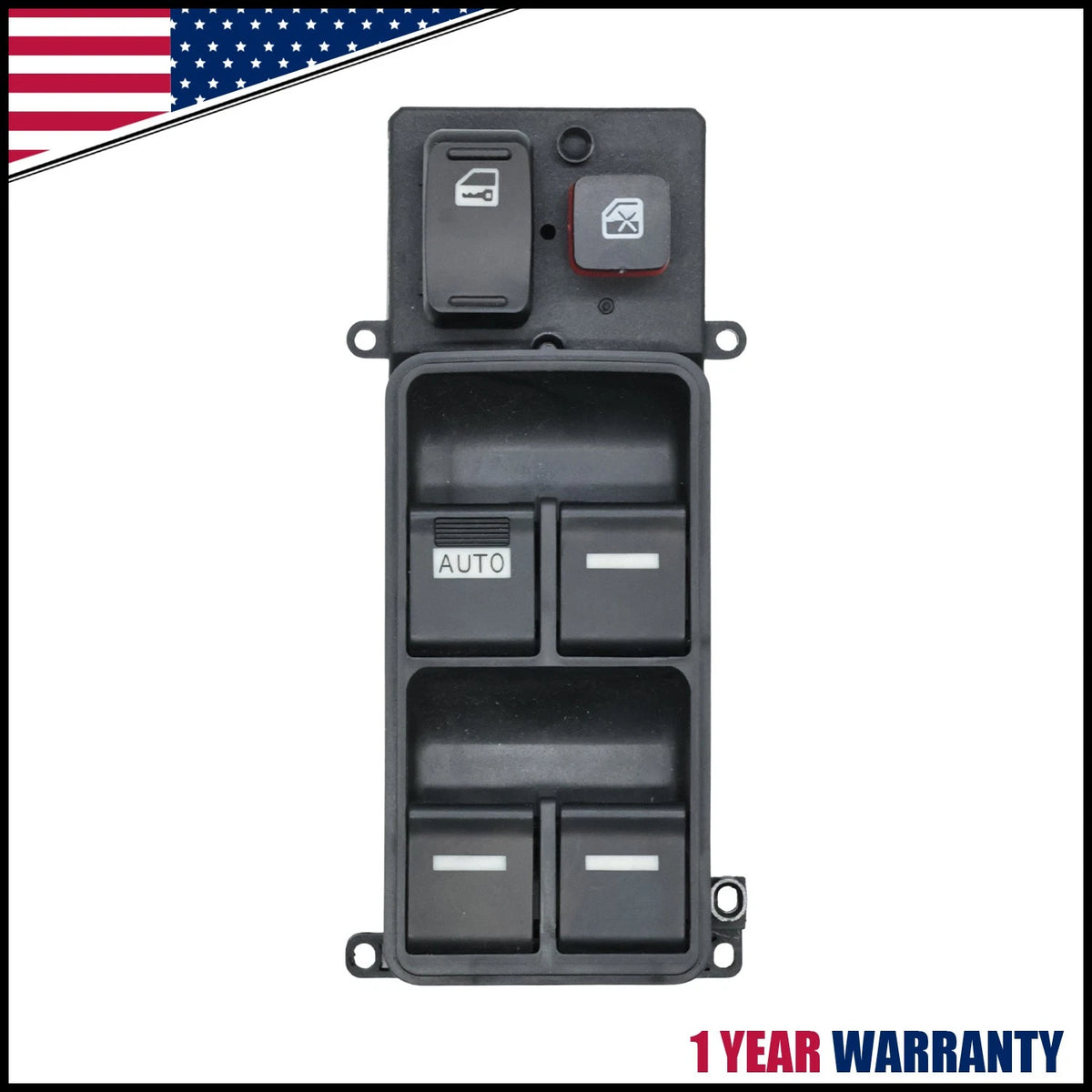 Driver Power Master Window Control Door Lock Switch for Honda Odyssey (2005–2010)