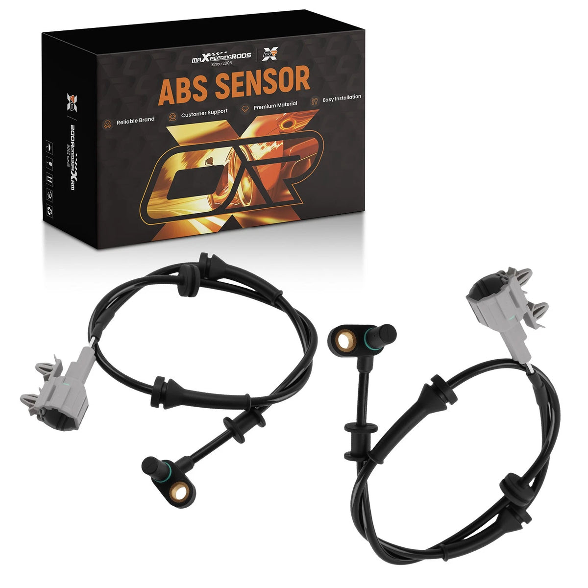 2Pcs ABS Speed Sensor for Nissan Navara (2005–UP) 47910EA025