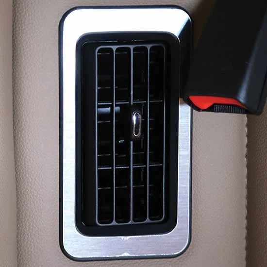 Stainless Steel Interior Sleeper Vent Trim for Kenworth (43923)
