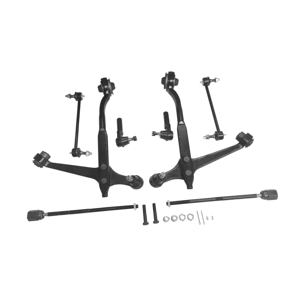 8pc Front Lower Control Arm Sway Bar Link Tie Rod End Kit for Ford Windstar (1999–2003)