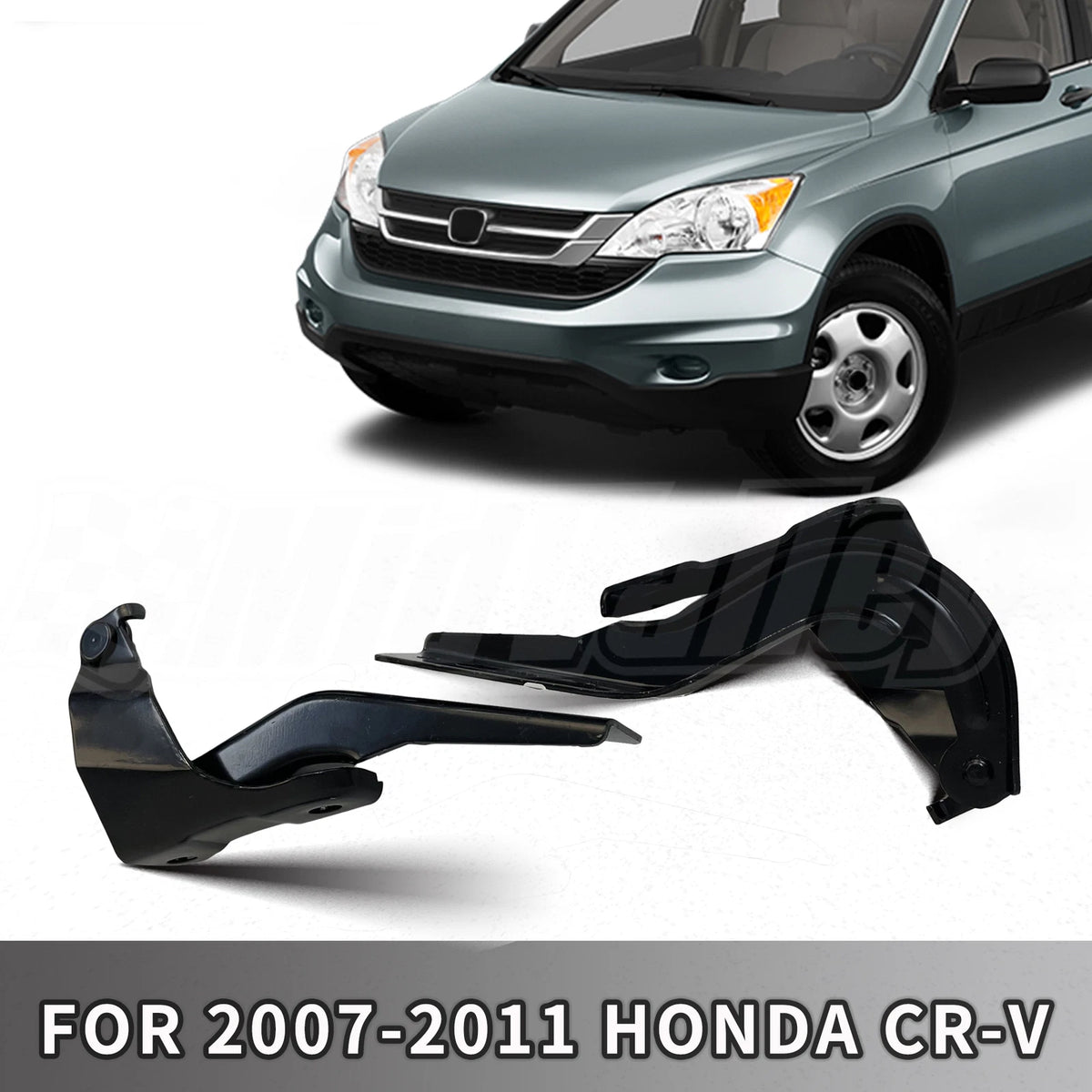 Set of 2 Hood Hinges for Honda CR-V (2007–2011)