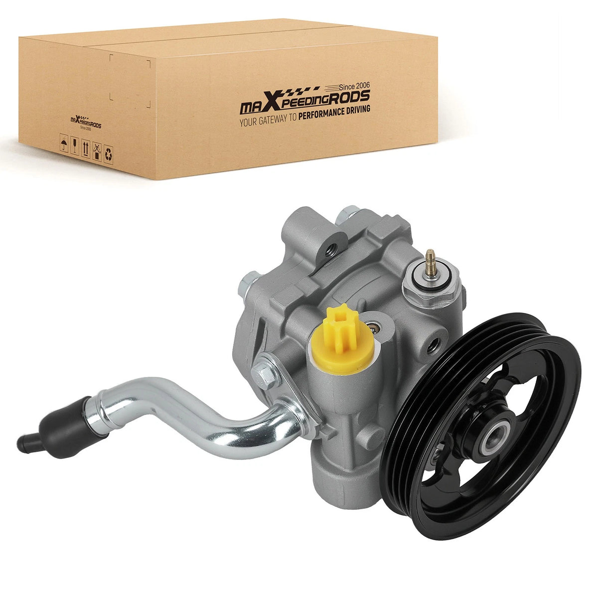 Power Steering Pump with Pulley for Montero Sport V6 (1999–2004) MR418626