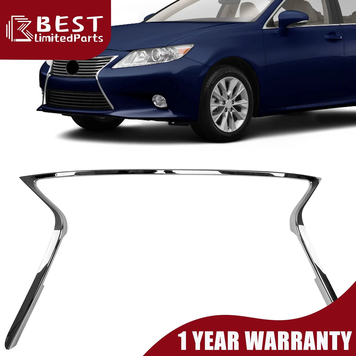 Front Chrome Grille Trim for Lexus ES350 ES300h (2013–2015) LX1210108