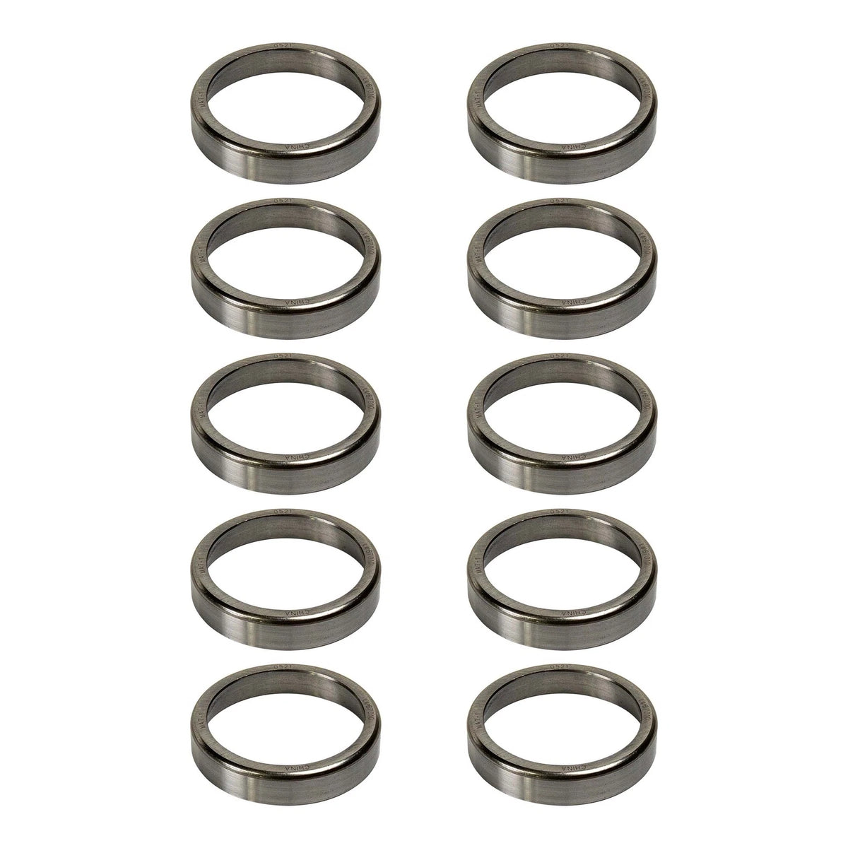 Pack of 10 Trailer Axle Outer Race LM67010 for Dexter
