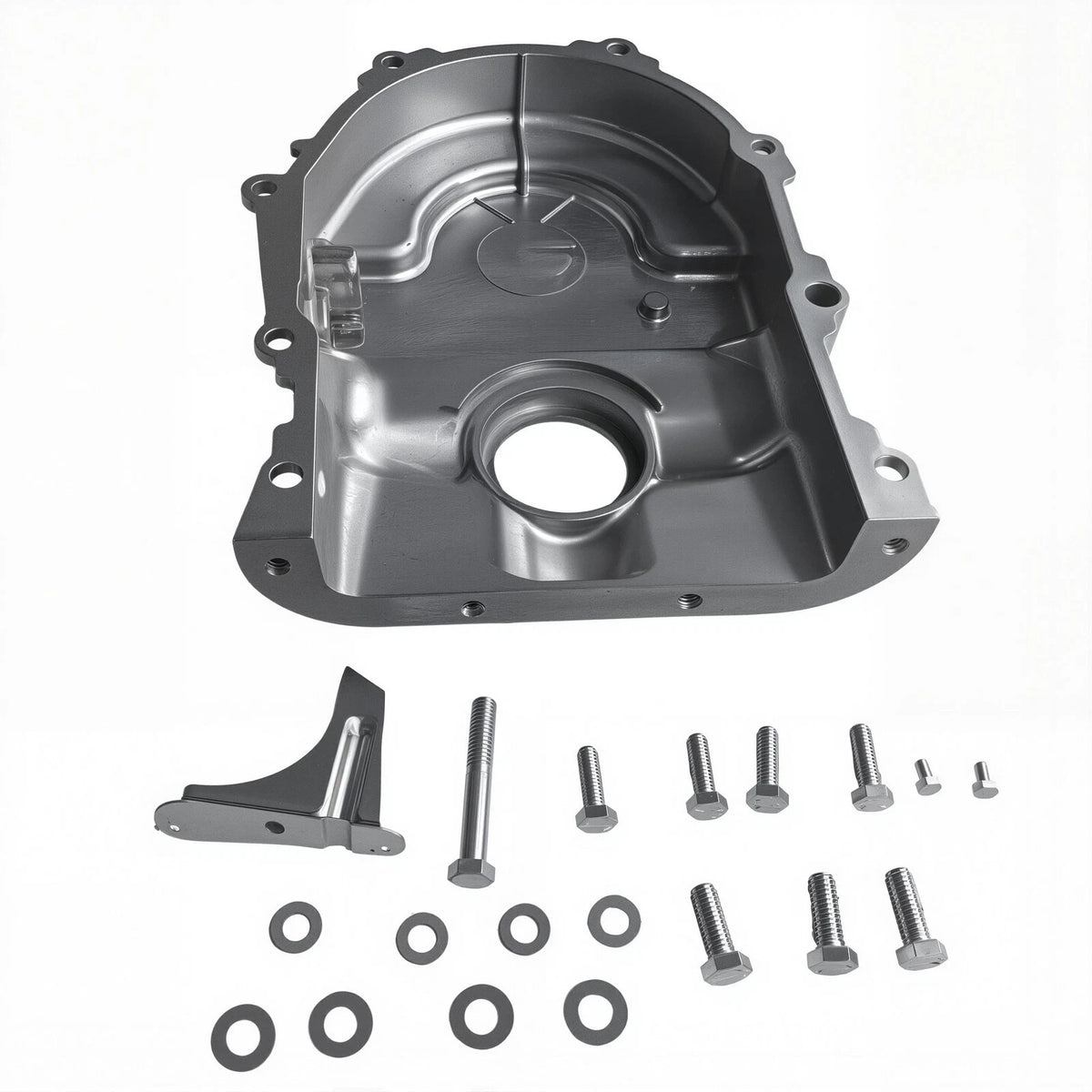 Polished Aluminum Timing Cover for Ford FE Mercury 360 390 427 428 (1961–1976)