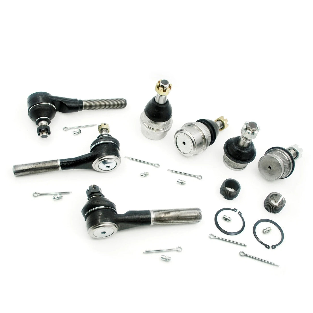 7pcs Ball Joint Tie Rod End Kit for Jeep Wrangler Cherokee Grand (1991–2006)