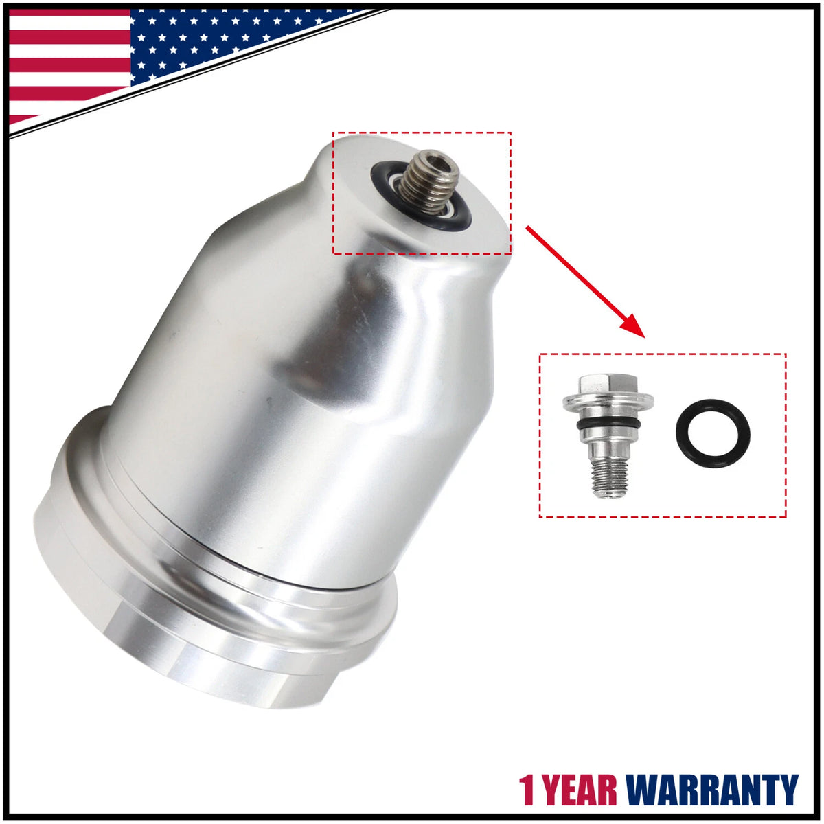 Clutch Master Cylinder Reservoir Kit for Honda Civic (1992–2000) Acura (1994–2001)