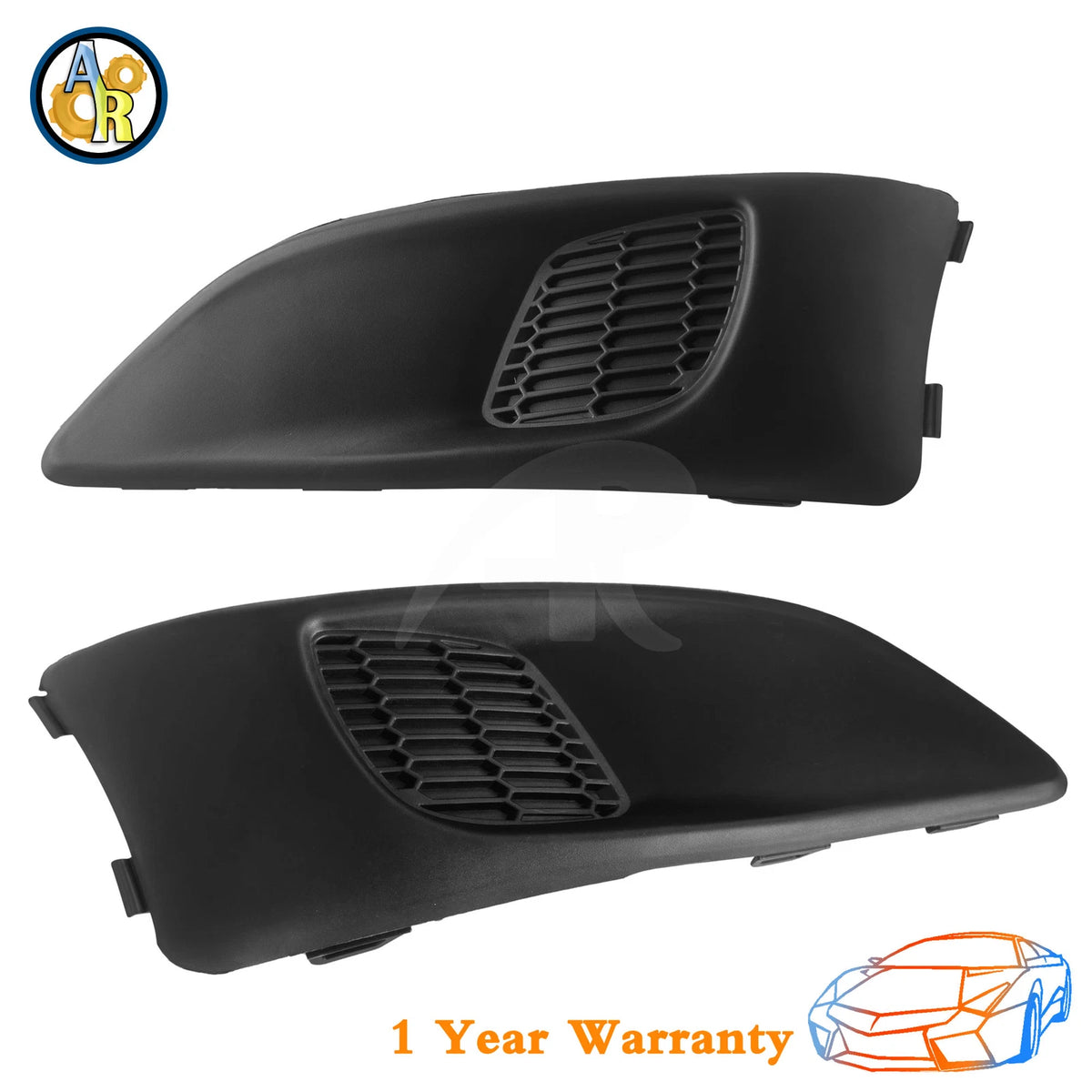 Fog Covers for Chevrolet Sonic (2012–2016) Driver & Passenger Side