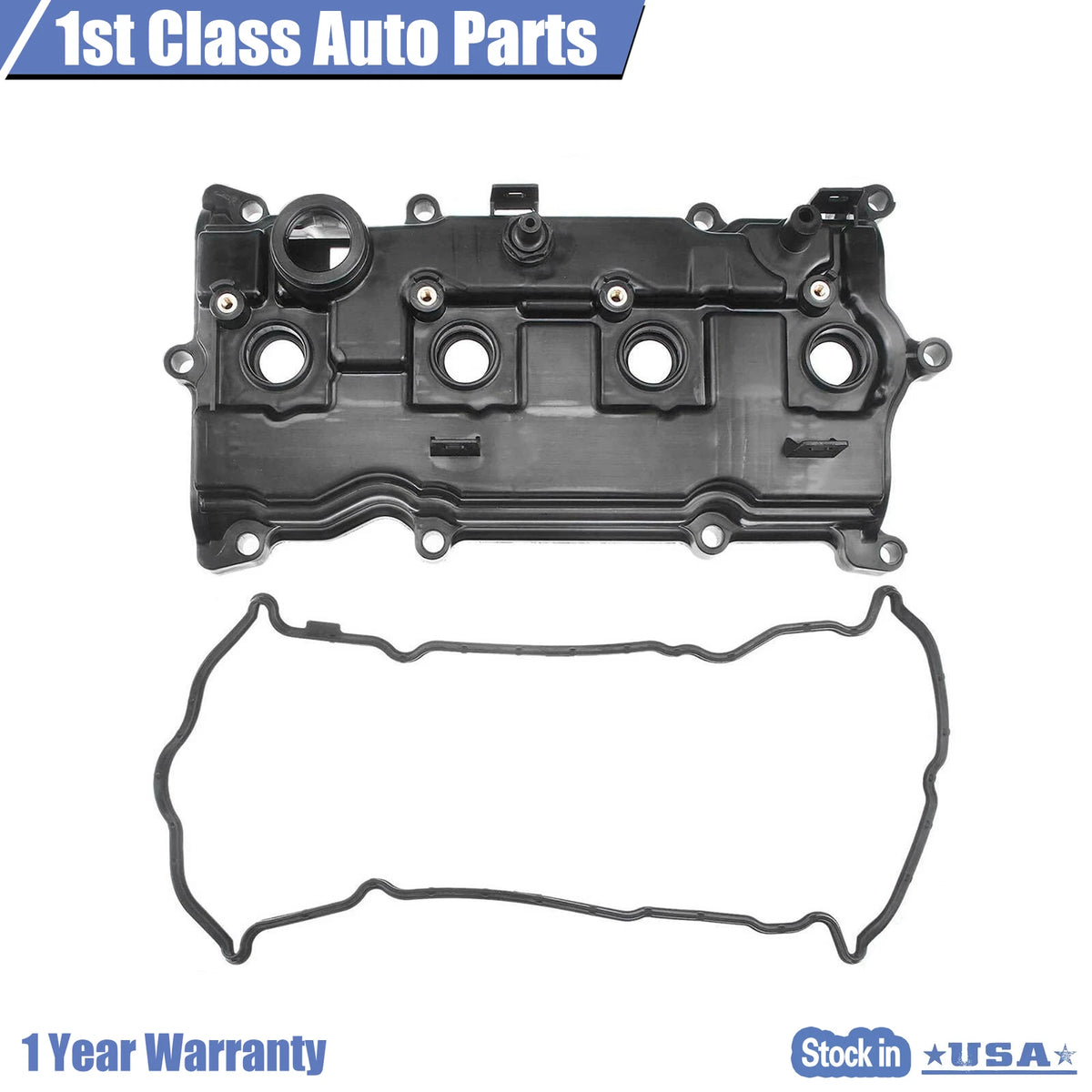 Engine Valve Cover w/ Gasket for Infiniti QX60, Nissan Altima (2013–2017)