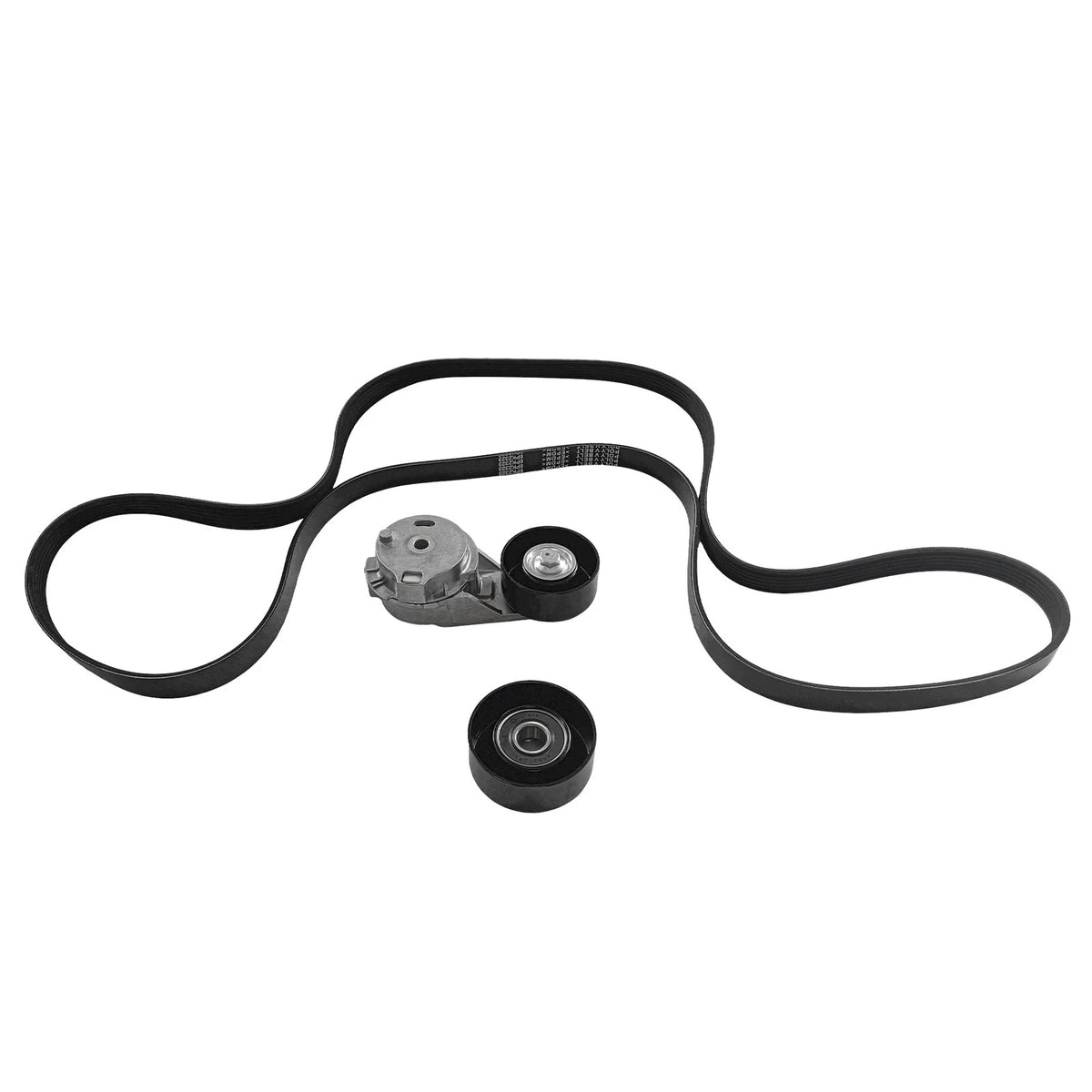 Serpentine Belt Drive Component Kit for Chevy Colorado GMC Isuzu I-280 (2004–2012) 90K38178A