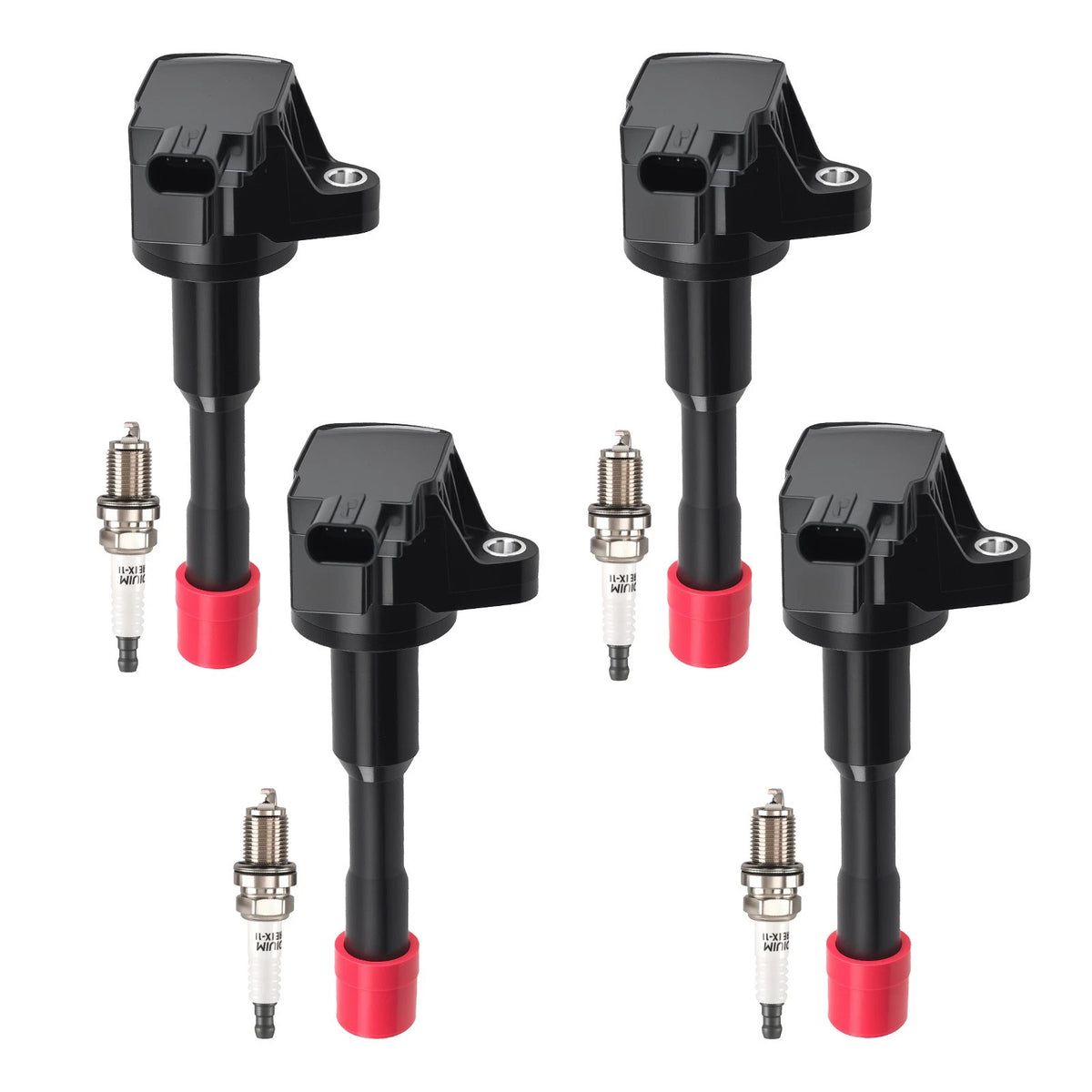 Set of 4 Ignition Coils for Honda Civic 1.3L Hybrid (2003–2011) 52-1755 IC504