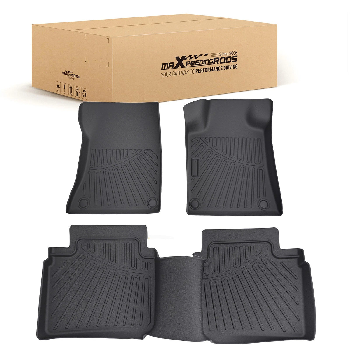 All Weather TPE Floor Mats for Nissan Altima (2019–2025) Waterproof