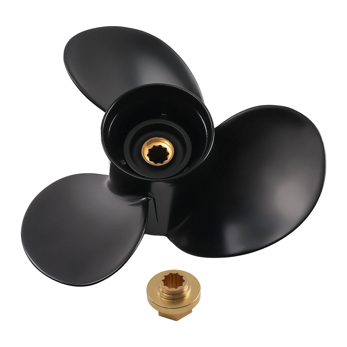 10 Spline Aluminum Propeller for Mercury 20HP 25HP (48-19640A40)