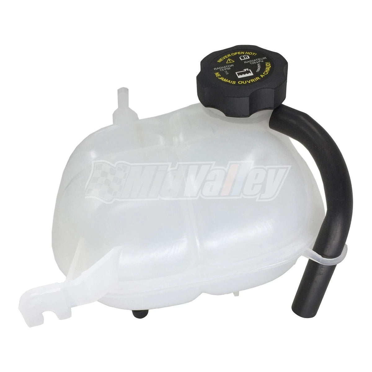 Radiator Coolant Overflow Bottle Tank w/ Cap for Saturn Ion Solstice (2003–2009)