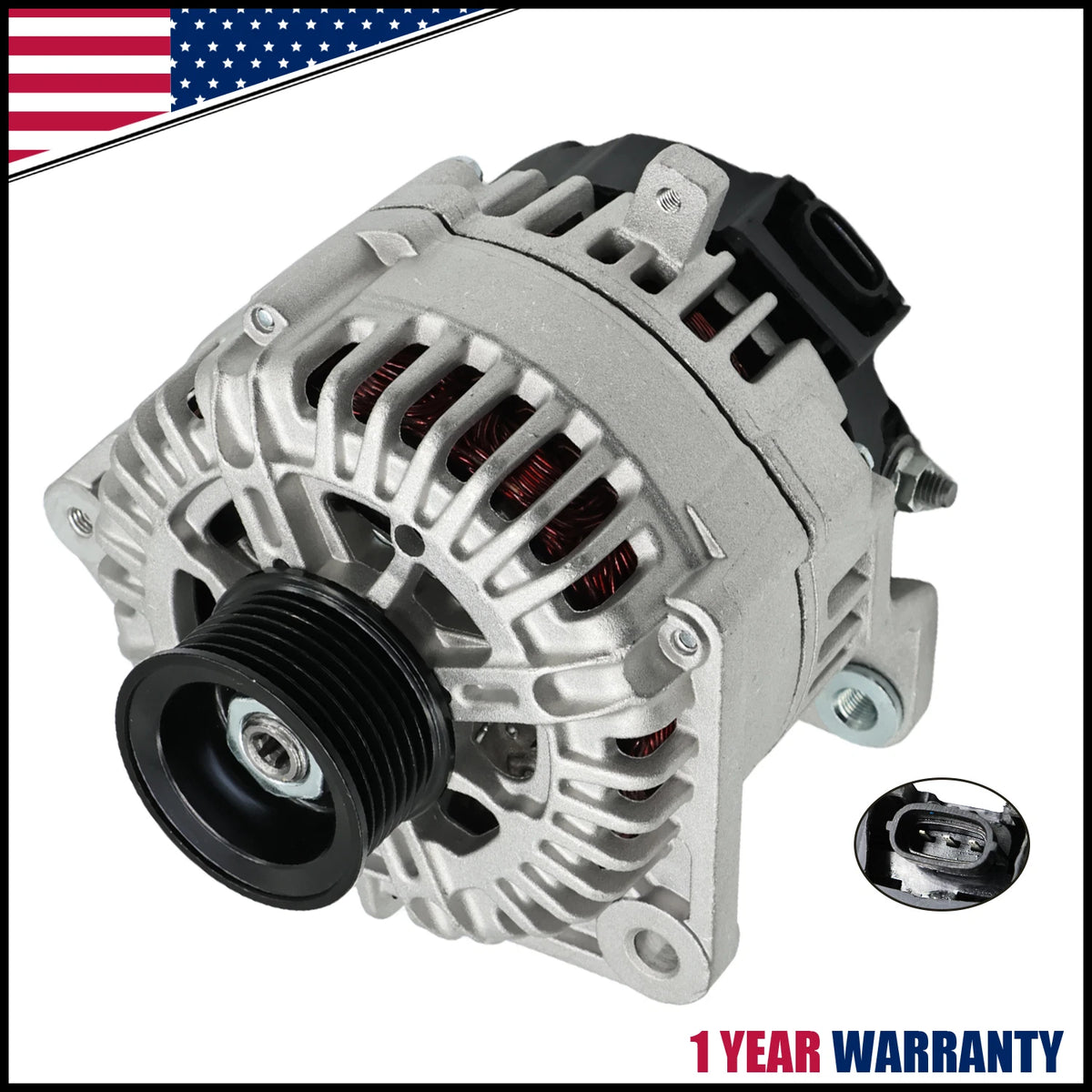 130A Alternator for Nissan Titan 5.6L (2008–2015) 31400-82Z10 31400-82Z20