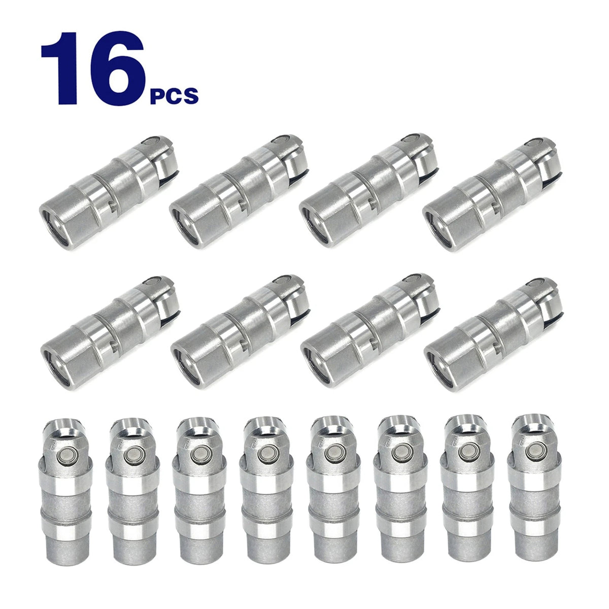 16PCS Roller Lifters for Ford Lincoln Mercury 5.0L 5.8L (1986–2001)