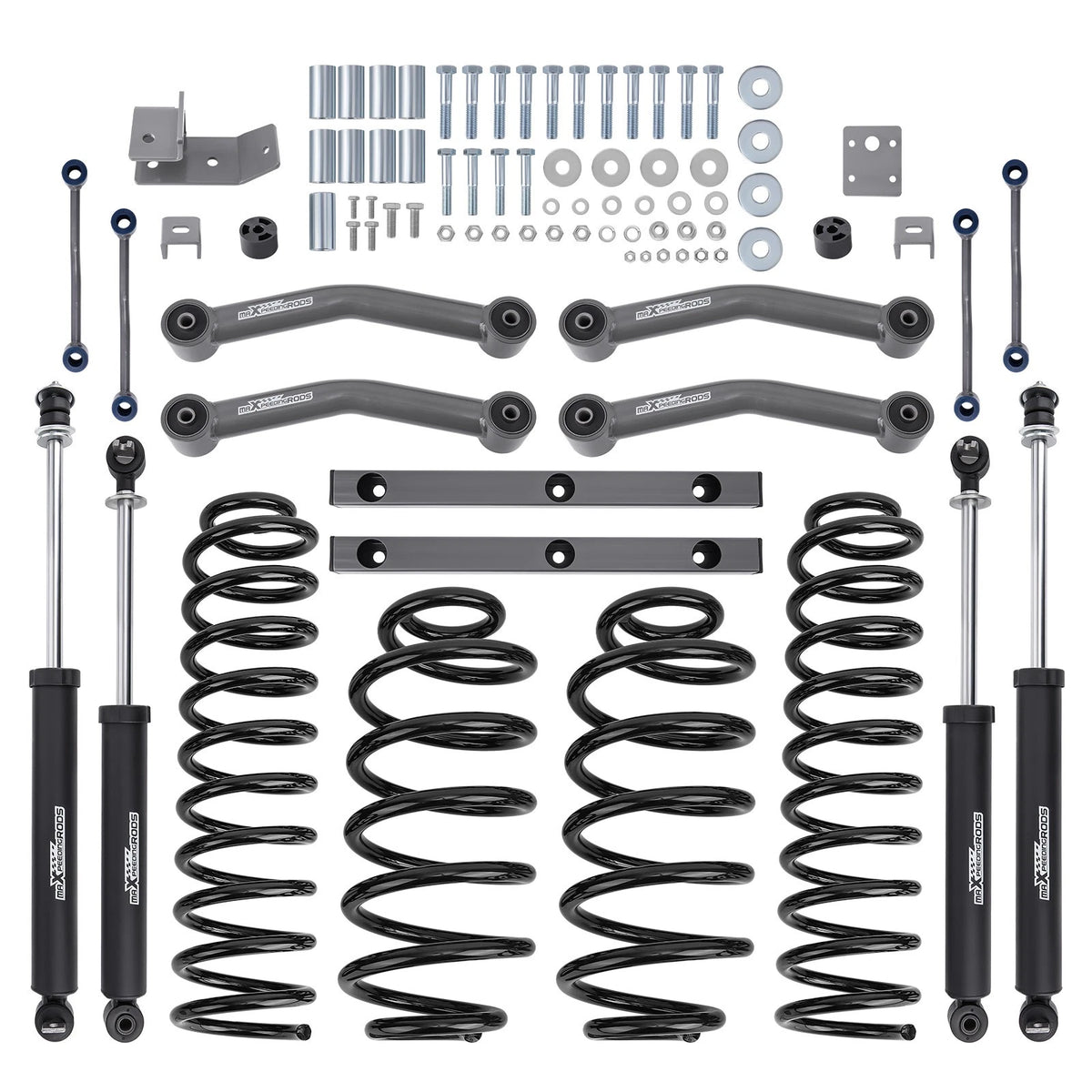 4in Lift Kit with Shocks for Jeep Wrangler TJ (2003–2006)