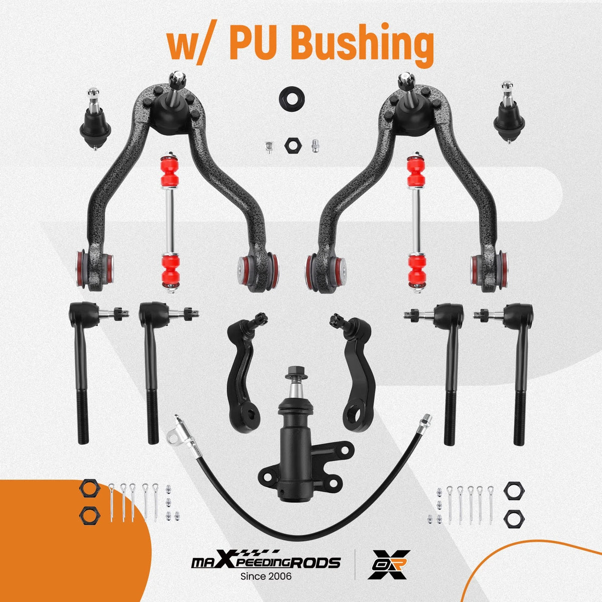 Set of 15 Suspension Front Upper Control Arms for Chevy GMC K1500 Tahoe Yukon