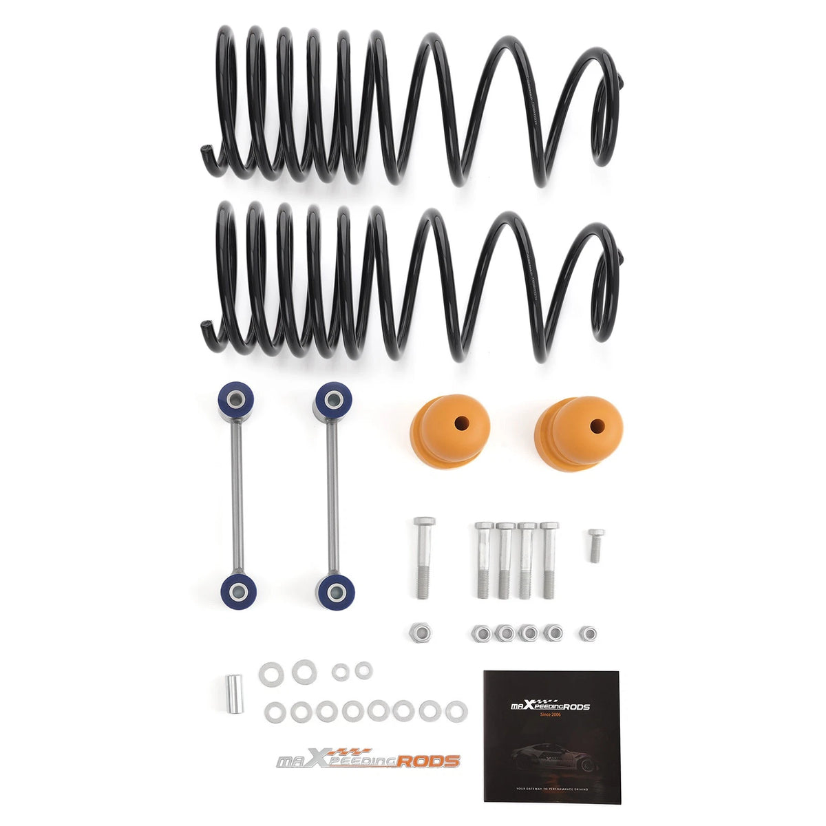 4" Drop Springs Rear Kit for Dodge Ram Standard Cab (2009–2018) V8 2WD/4WD