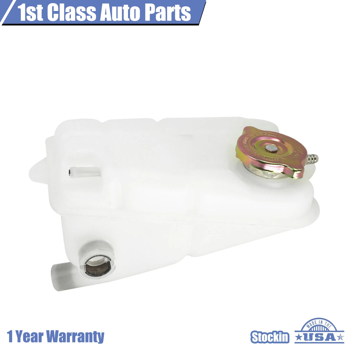Radiator Coolant Overflow Tank with Cap for Mercedes-Benz W126 (1981–1991)