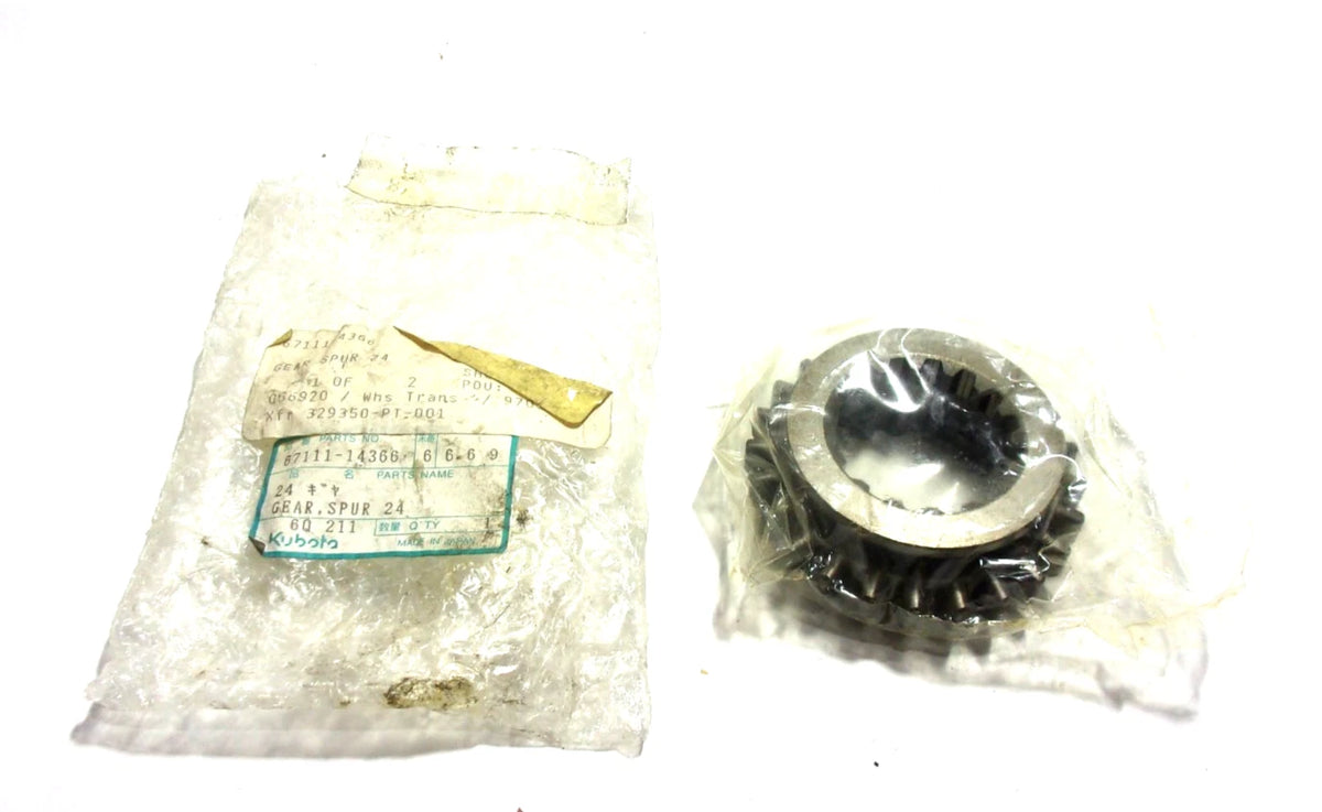 Genuine OEM 24T Gear for Kubota B2150D B2150E