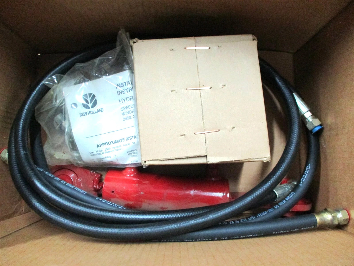 Hydraulic Cylinder Header Tilt Kit for Case New Holland 2450 2550 (715319001)