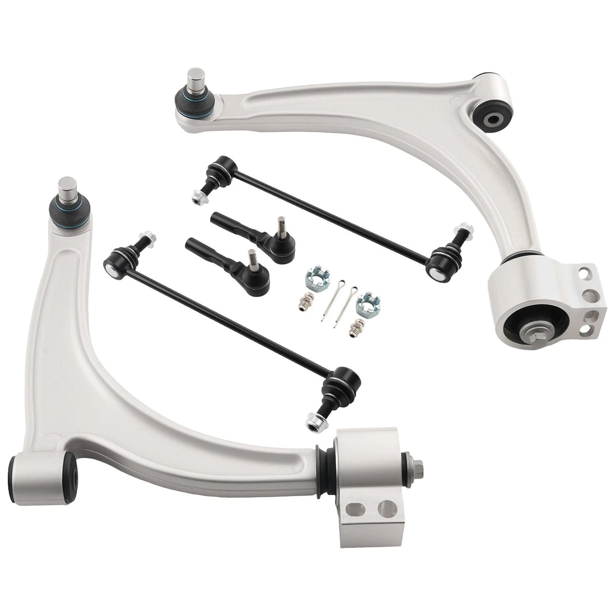 Front Lower Control Arms Tie Rods Sway Bars for Chevy Malibu G6 Aura (2005–2012)
