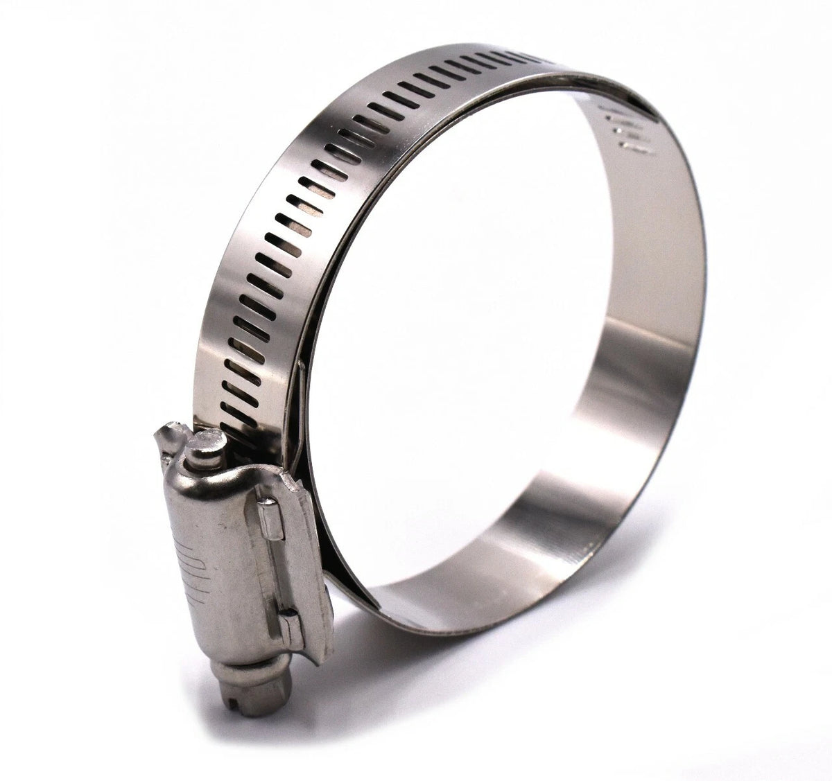 Set of 10 High Torque SAE 412 3-1/4" to 4-1/8" SS Hose Clamps for Jolly