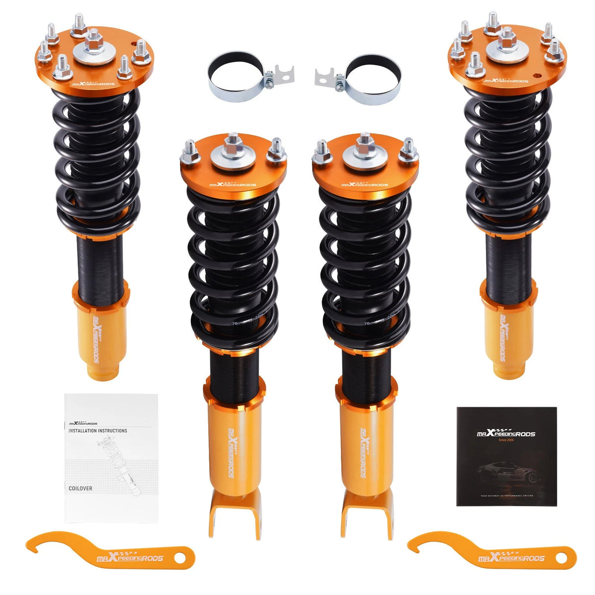 Adjustable Coilovers Suspension Kit for Honda Accord (2008–2012)