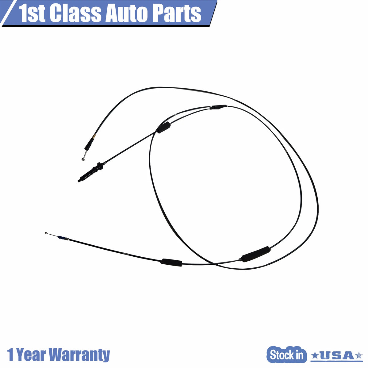 Fuel Filler Door & Trunk Lid Release Cable for Honda Accord (2008–2012) 912619 V6