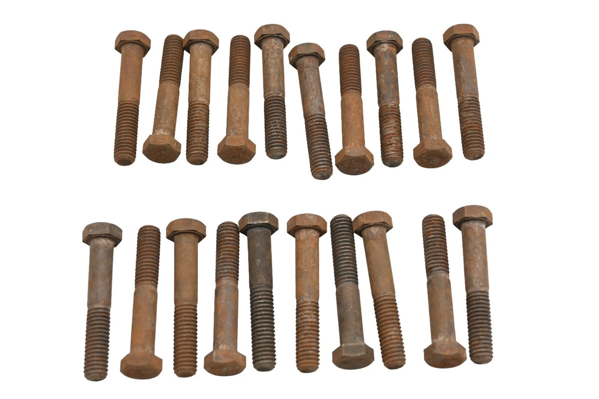 Set of 20 Hex Bolts 9/16" x 3/8-16 x 2-1/4" Grade 5 for Automotive