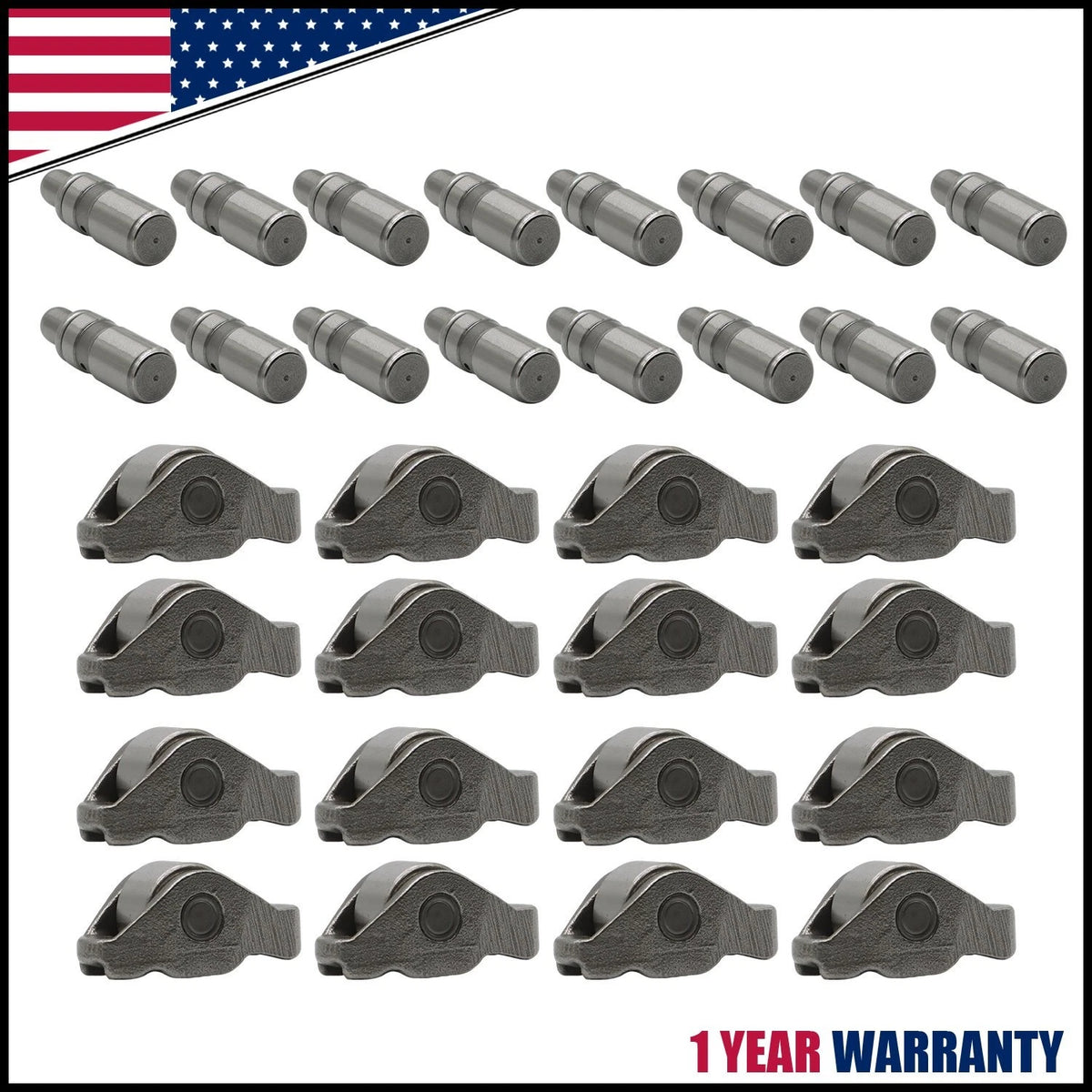 Rocker Arms & Valve Lifters Kit for Chevy Camaro Equinox Malibu (2.0-2.5L)