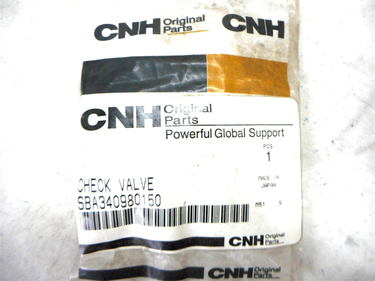 Check Valve for Case Ford New Holland (SBA340980150)