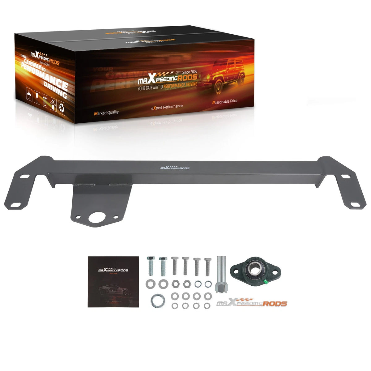Steering Gear Box Stabilizer Bar Brace for Dodge RAM 2500 3500 (2003–2008)