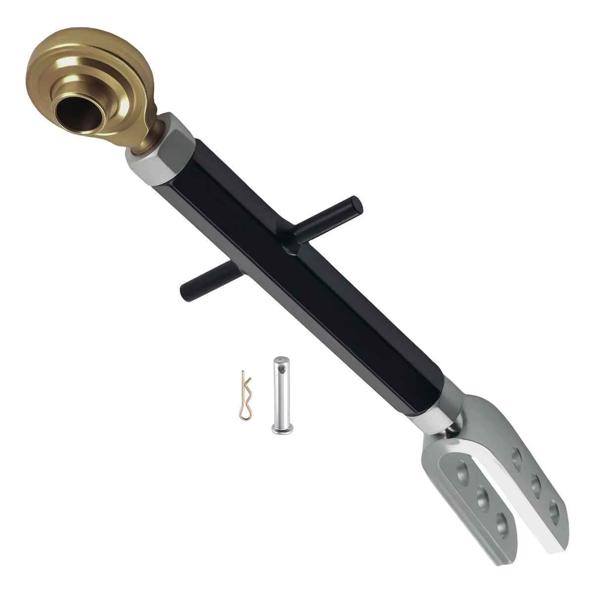 Adjustable Tractor Link for Category 1 15-40HP (with Pin, Powder Coated)