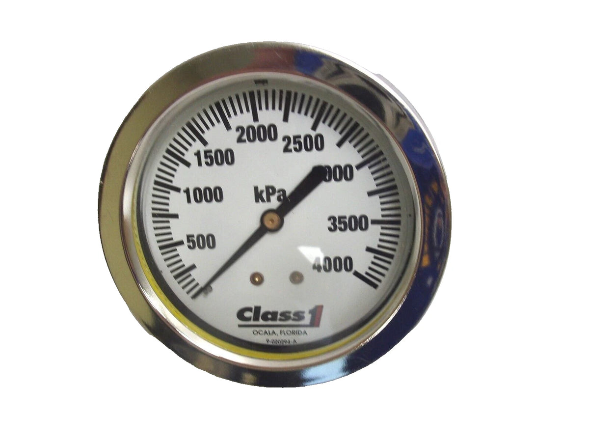 Pressure Gauge 2.5" 0-4000 kPa for Class 1 (9-020294-A)