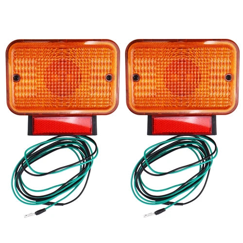 2X Warning Lamp RE230200 for John Deere 5042D 5045D 5045E 5055E 5065E 5075E 5105