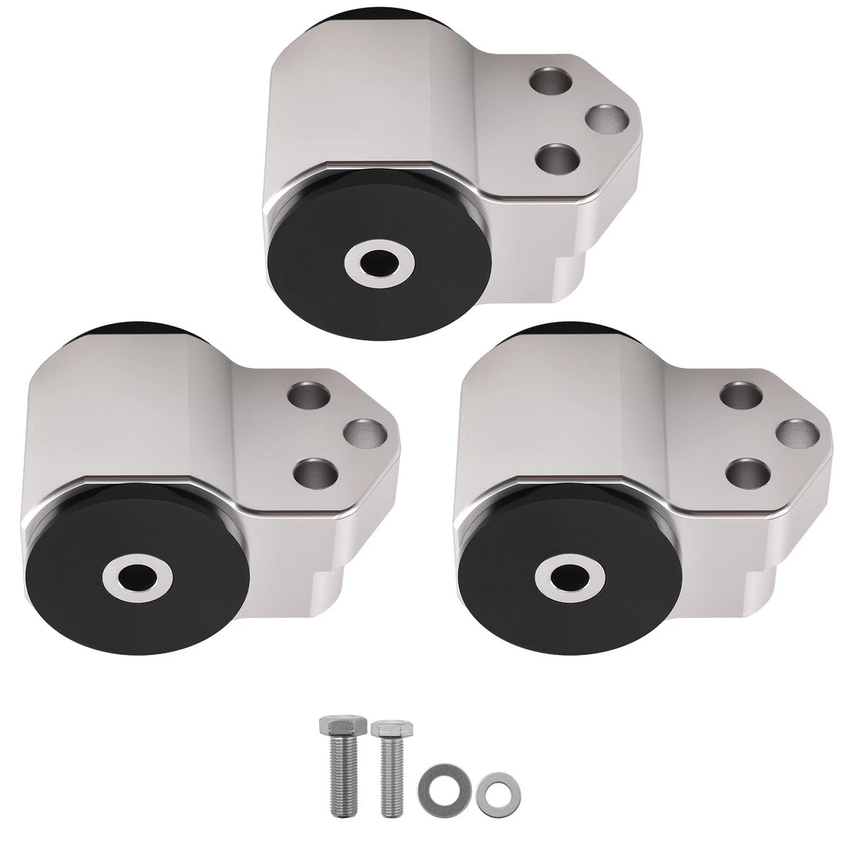 Aluminum Motor Mount Kit 3 Bolt for Honda Civic EG (1992–1995) & Acura Integra (1994–2001)