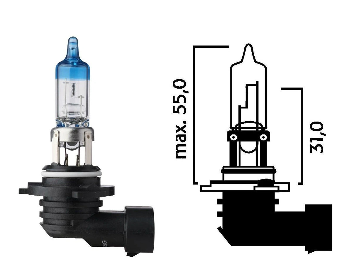 Flosser 9005900 HB3 60W Ultra +90% High Output 9005 Halogen Bulb for