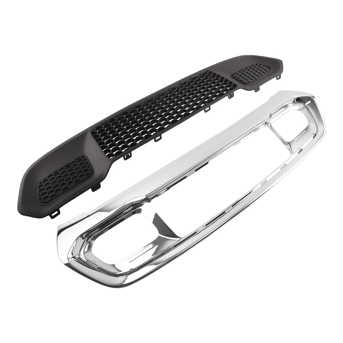 Chrome Bumper Grill Bezel & Grille for Jeep Grand Cherokee (2017–2022) 5ZM53SZ0AA