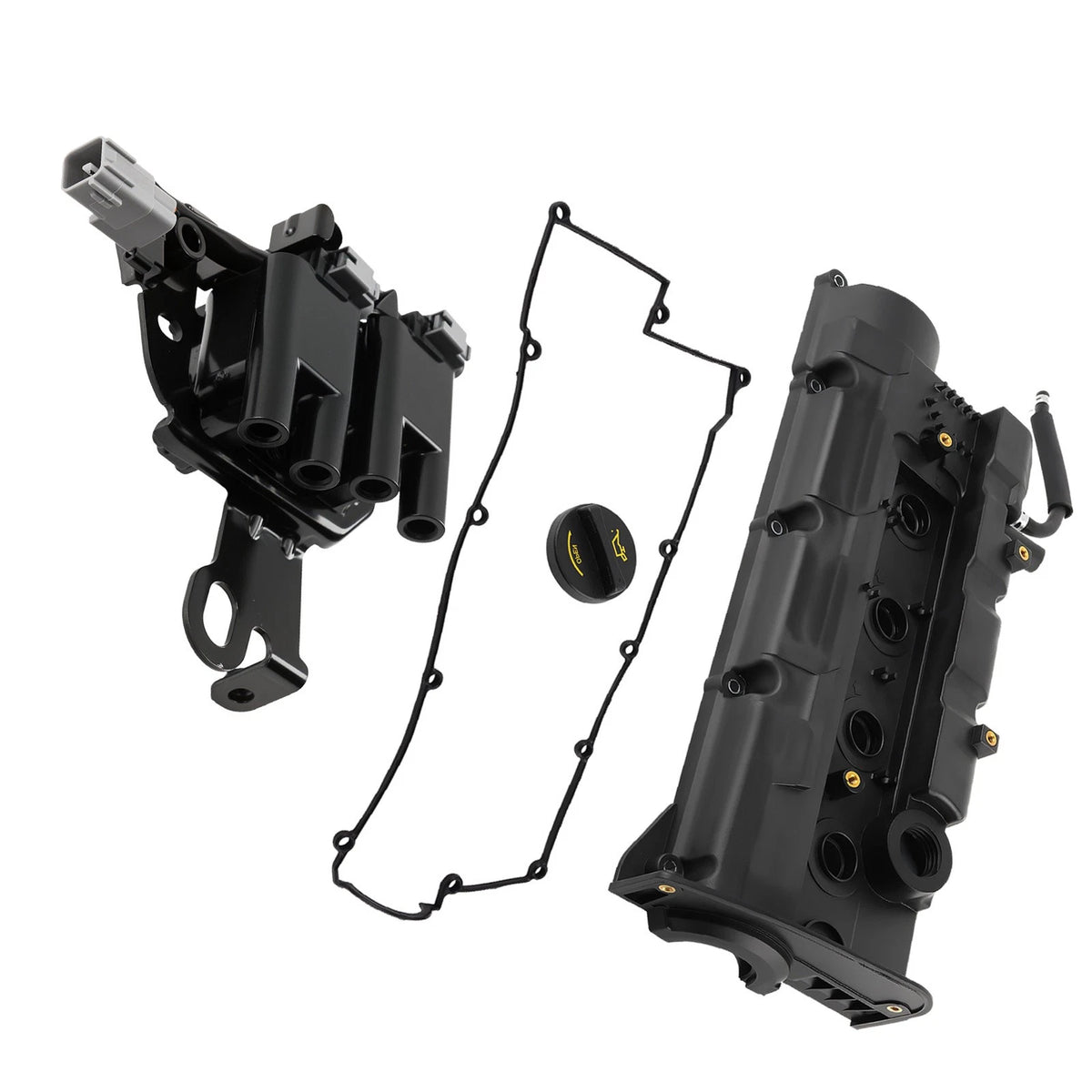 Valve Cover Set w/ Ignition Coil for Kia Spectra 2.0L (2004–2009) 27301-23700