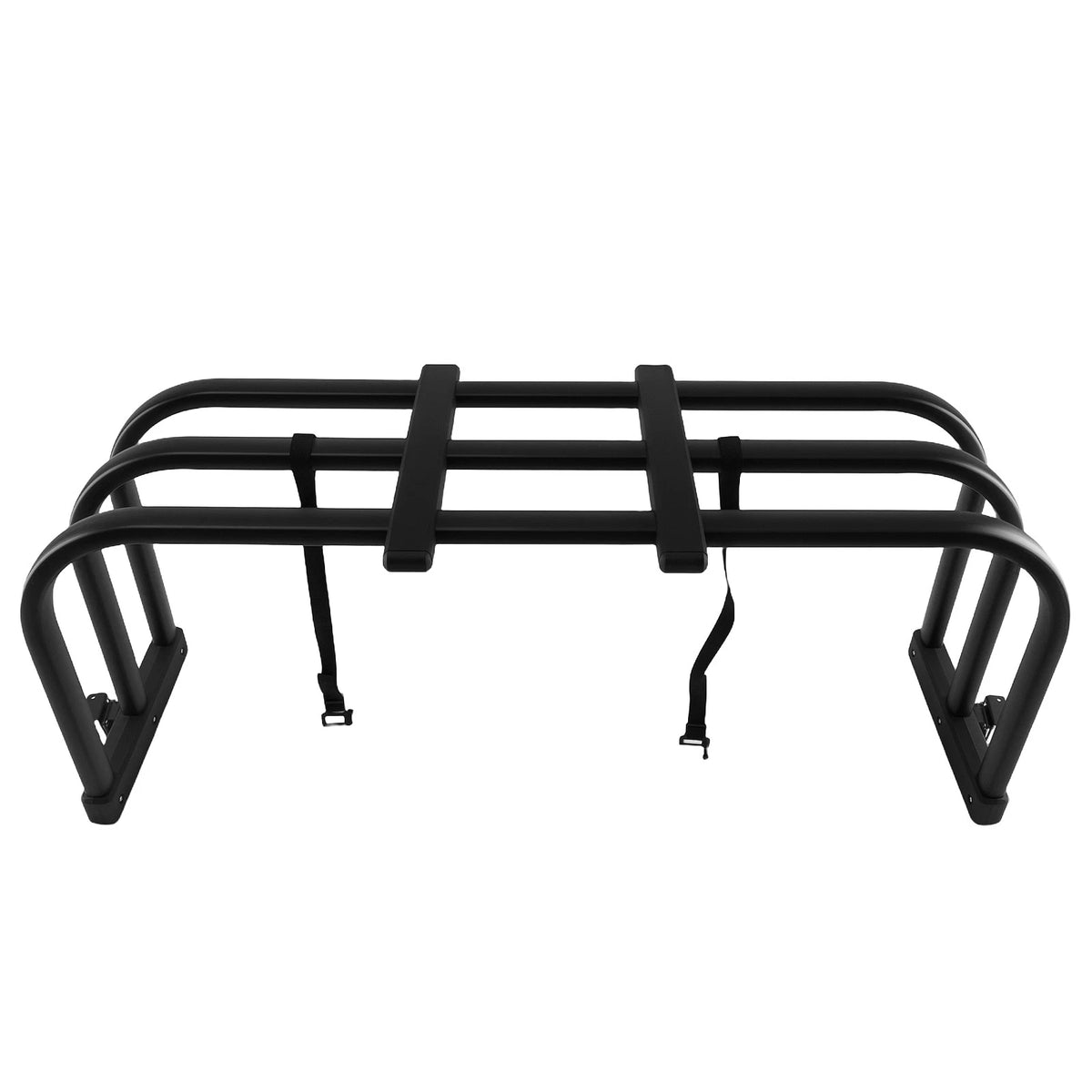 Truck Bed Extender for Small Pickups (49-61in) Adjustable Aluminum Black