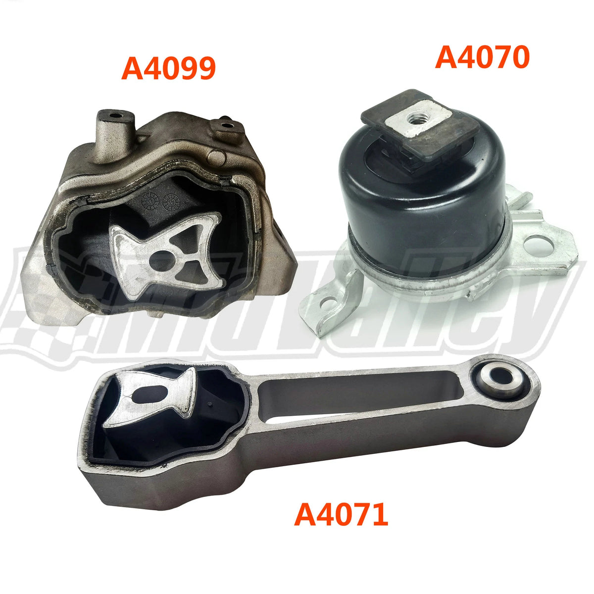 3X Engine & Transmission Torque Strut Mount for Volvo S60 S80 V70 XC70 (2001–2010)