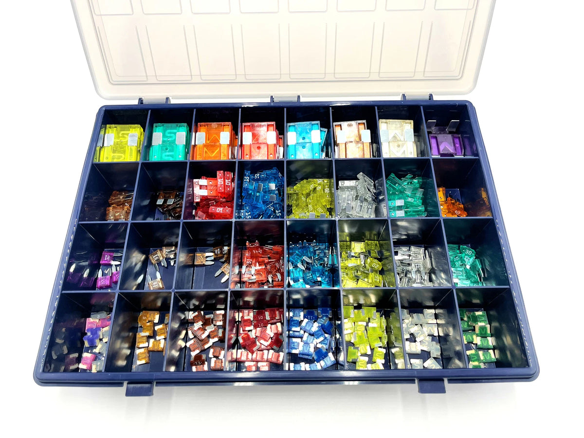 461 Piece Fuse Kit for Mini, Std, Maxi, Low Profile Fuses (Flosser 213070)