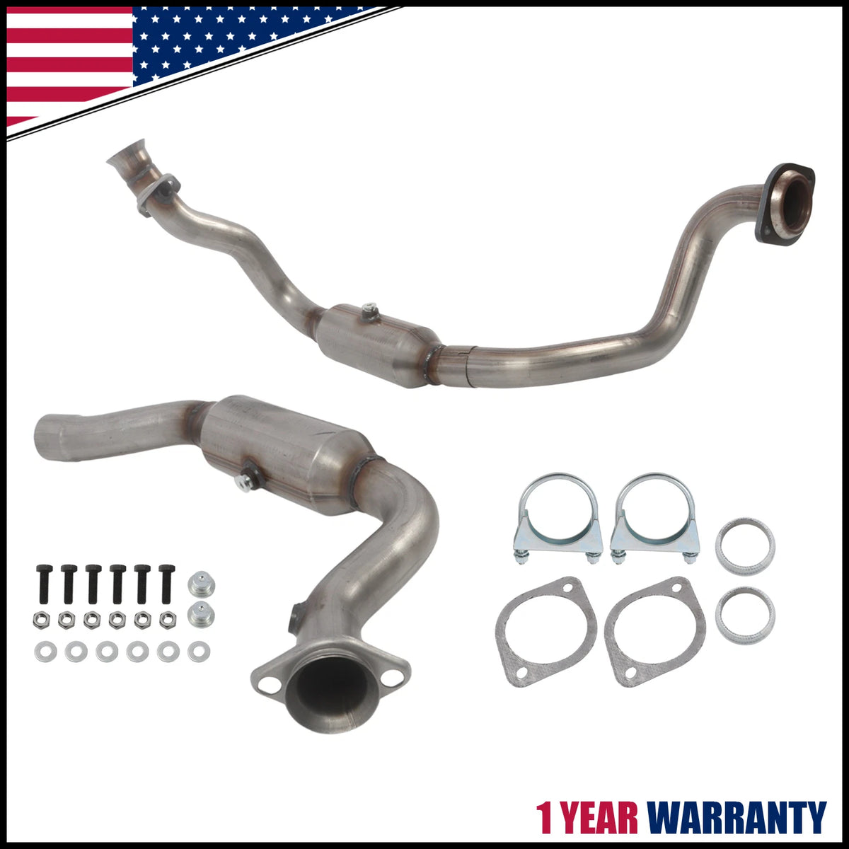 Catalytic Converter Set for Ford F-250 F-350 Super Duty 2011–2016 6.2L