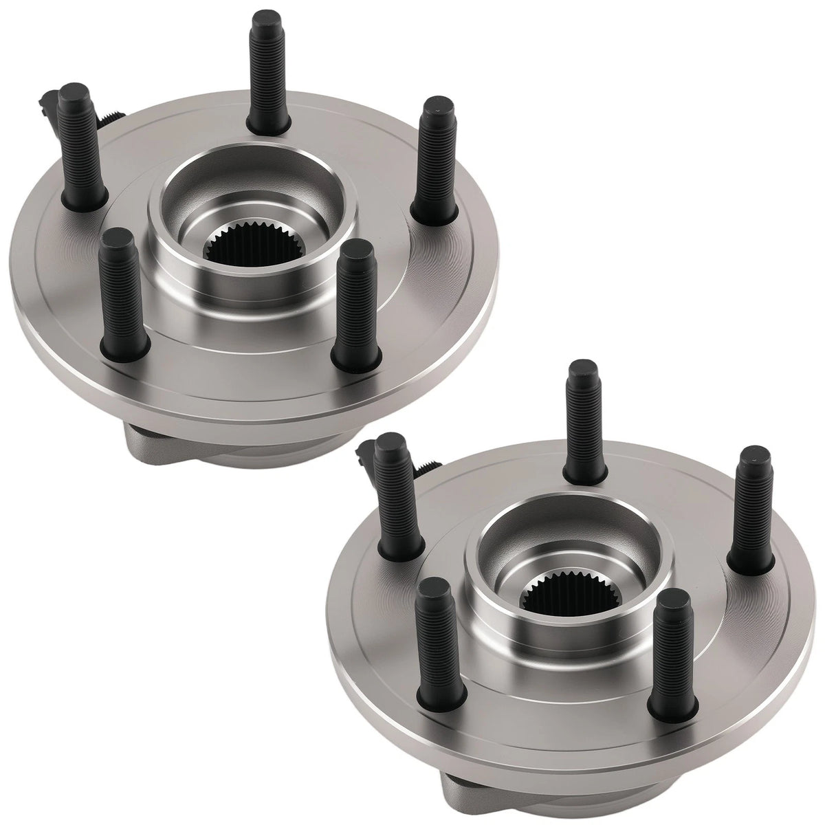 2pc Front Wheel Hub Assembly for Dodge Dakota/Ram Dakota (1997–2011) 513229 5 Lugs ABS