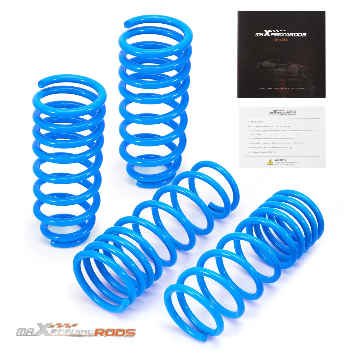 2" Lowering Springs for Honda Accord (2008–2012) - MaXpeedingrods