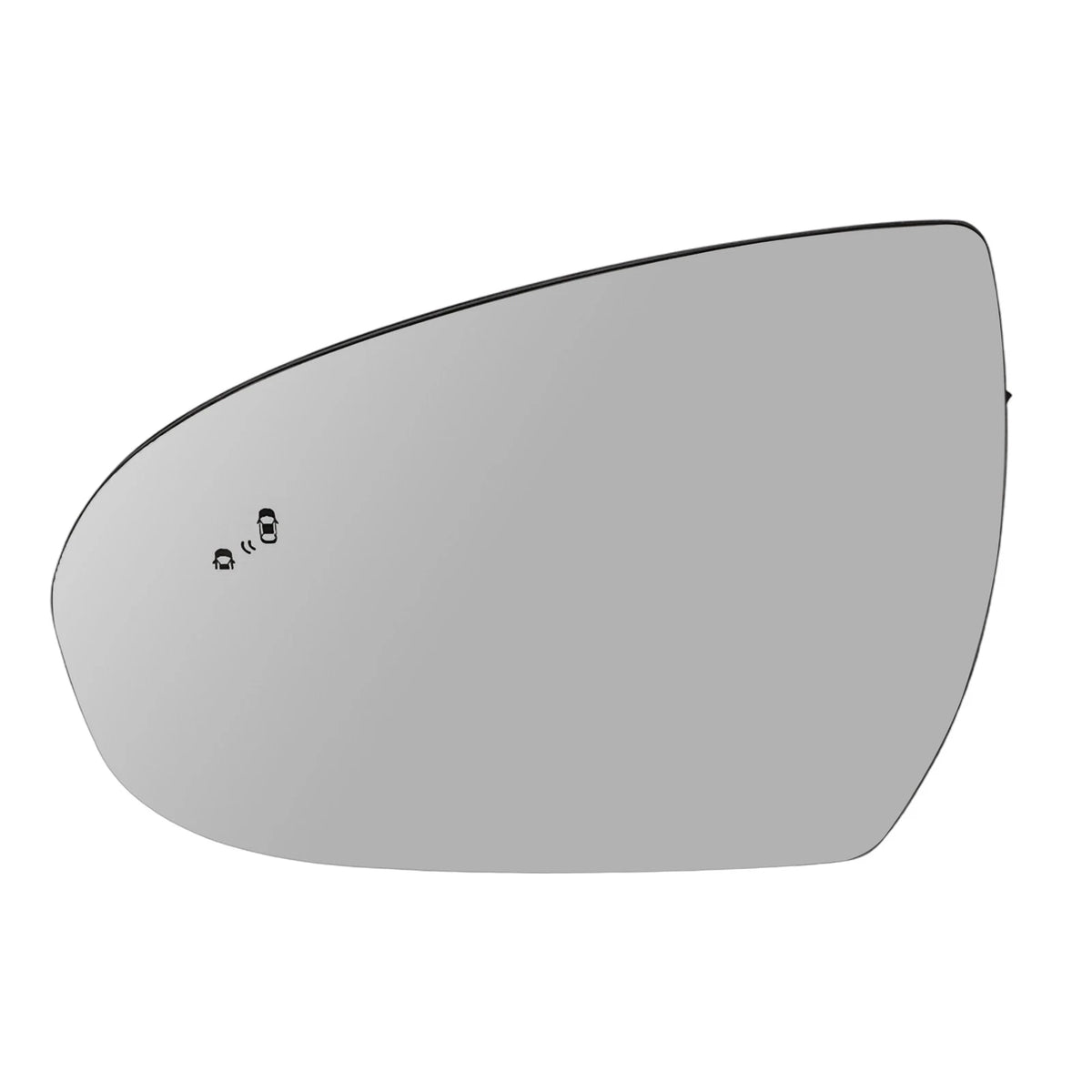 Left Driver Mirror Glass w/Heated Blind Spot for Hyundai Tucson (2016–2021) 87611D3010